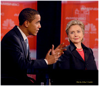 Obama, Hillary Debate-Jan.2008-Las Vegas, NV