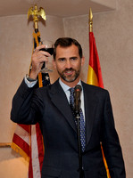 Prince Felipe of Spain's visit to Santa Fe-10.6.09-SF 400th
