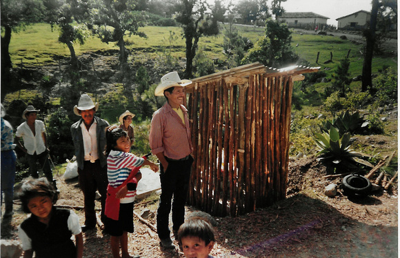Sam C Outhouse with ventilation