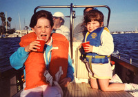 Family photos in Long Beach-1988 & 1991