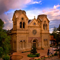 The Cathedral Basilica of St. Francis of Assisi-Santa Fe, New Mexico